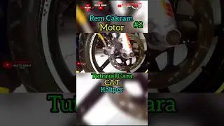 Cat Kaleng Semprot Spray Hi - Temp Cat Tahan Panas Clear Gloss Cara Cat Kaliper Rem Cakram Motor