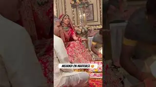 Mehandi on marriage #viralvideo #wedding #tvserialreport #serialtv #tv #tvshow #viralshort #vlog