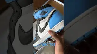 Air Jordan 1 High OG &ldquo;UNC Toe&rdquo; Unboxing