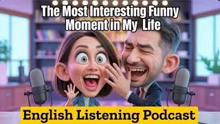 Funny Conversation Podcast 😂 | Unforgettable Moments 🥴😆| Easy English A2 Level