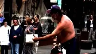 Crazy Guy in San Francisco - Won't You Be My Neighbor - Thomas Bruso the Epic Beard Man aka Bad Ass.