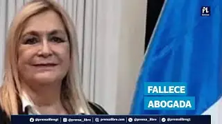 Confirman fallecimiento de la abogada Karen Marie Fischer Pivaral