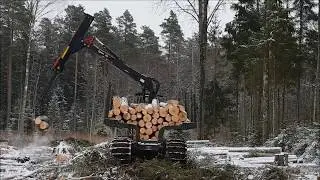 Logging with Metsis 608F..(HD)