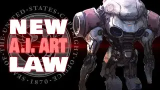 🛑 AI ART: NEW COPYRIGHT LAW CHANGES EVERYTHING