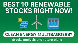 Top Renewable Energy Stocks in India for 2025 | Solar, Wind, Green Energy Boom | Next Multibagger?