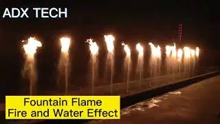 🔥 FOUNTAIN FLAME | An indoor and outdoor fire and water effect | Propane and Butane flame effect