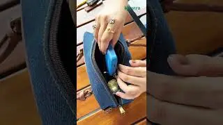 Deep Denim Drift Crossbody Bag