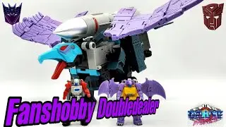That's a big ole Bird! Fanshobby MB-19B Double Agent Transformer Review! (Doubledealer)