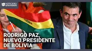 Rodrigo Paz es nuevo presidente de Bolivia: pone fin a 20 a&ntilde;os de gobiernos de izquierda