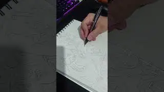 time lapseee  #draw #onepiece #aprendiendoadibujar #anime #luffy #sanji #zoro #manga