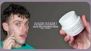 Полный обзор крема с керамидами и черным рисом Haruharu Wonder