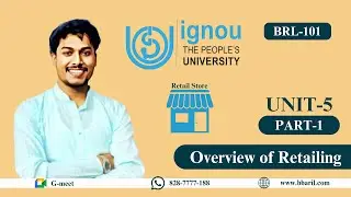 BRL-101 UNIT-5 STORE DESIGN & VISUAL MERCHANDISE PART-1