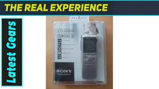 Sony ICD-BX800: The Best Digital Voice Recorder for Uninterrupted Audio Capture