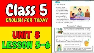 Class 5 English Unit 8 Lesson 5-6 page 32 | class 5 english  | ৫ম শ্রেণীর ইংরেজি