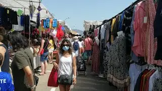 Walking tour Market Empuriabrava Costa Brava Part 4