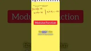 Modulus Function Questions | Relation and Functions Class 11th and 12th |