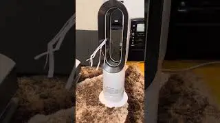 Test quạt Dyson AM09 hot and cool