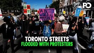 Toronto Erupts: 2,000 Protest Against Climate, Gaza & Migration Policies | Pakistan Observer