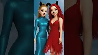 KAROL G, Shakira &ndash; TQG Inspired Costumes  #animatedstyle #inspiredlook #stylishanimation