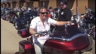 Riding with Michael Ballard at Sturgis