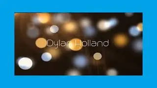 Dylan Holland - appearance