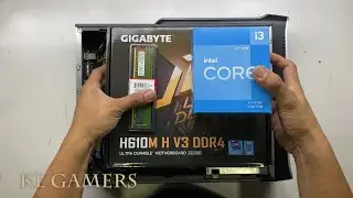 Upgrade intel Pentium to intel Core i3 12100 GIGABYTE H610M H V3 DDR4 step by step guide