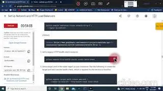 Set Up Network and HTTP Load Balancers