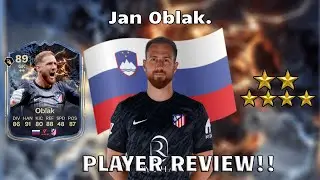 ⚡🧤 89 Rated Jan Oblak Player Review! Thunderstuck Player .!⚡🧤. FC 26 Ultimate Team.