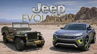 Jeep Cars Evolution 1941-2030 | Transformation of an Off-Road King