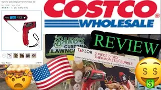 Комплект цифровых термометров Taylor из 2 предметов Costco