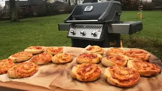 Grillopskrift - Pizzasnegle