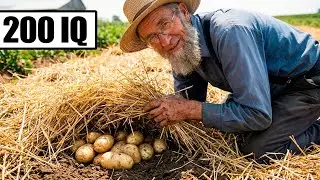 The Old Amish Potato Method That Grows Huge Harvests With Less Work