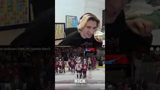 xQc only tunes into Hockey for the fights 😭
