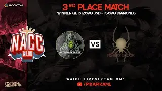 🔴North America Challenger Cup (NACC) | 3RD PLACE MATCH | AE VS NINE O'CLOCK | MLBB