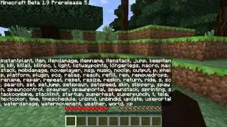 Minecraft Mod Showcase #1 - Singleplayer Commands 1.9 pre5