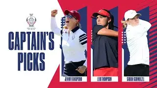 2024 Solheim Cup U.S. Team Captain's Picks Announcements