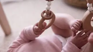 The 'Vera' Wooden Baby Gym by Elle Collective