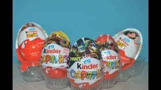 ❀Киндер Сюрприз ЧЕРЕПАШКИ НИНДЗЯ 2018!!Unboxing Kinder Surprise Turtles DC Super Hero Girls
