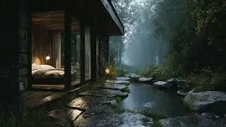 Rain and Thunder Sounds for Sleeping | Forest Rain Sounds for Sleeping | Rain Sounds for Sleep