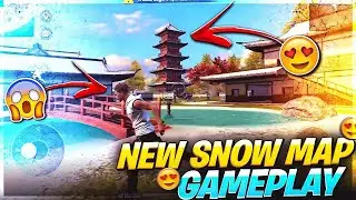 NEW SNOWMAP FULL GAMEPLAY | SNOWFALL IN ALPINE MAP | SHANGRI LA MAP | FREE FIRE NEW MAP | UPDATE
