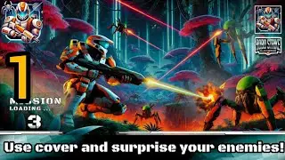 Robo Strike : Galaxy Defense Gameplay Walkthrough Part 1 - Android & ios Gameplay