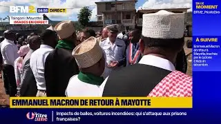 🟡 Suivez en direct la rencontre d'Emmanuel Macron avec des habitants de Mayotte