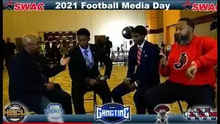 JSU &lsquo;s Shedeur Sanders and Nyles Gaddy on Thee Pregame Show