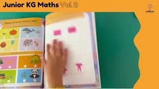 Junior KG Maths Book Vol 2 - Kids Activity 4+ Years / CBSE LKG Maths books for kids