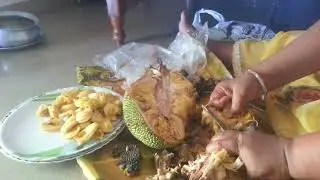 Jackfruit Cutting | P johnsi | Kakinada