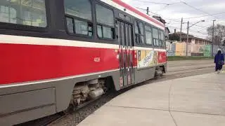 TTC UTDC CLRV #4039 on 501 Queen departing Long Branch Loop