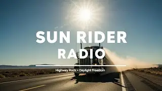 Sun Rider Radio ☀️ Daytime Highway Rock | Music for Truckers & Drivers