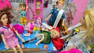 அஞ்சலிக்கு ஊசி போட்ட டாக்டர்/Barbie show videos tamil