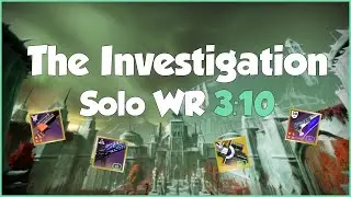Destiny 2: The Investigation Solo World Record (3:10)