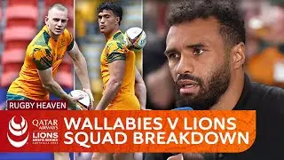 Wallabies squad breakdown ahead of first Lions Test | Rugby Heaven